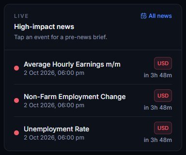 The news box on the home screen.